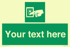 Custom Light Switch Sign